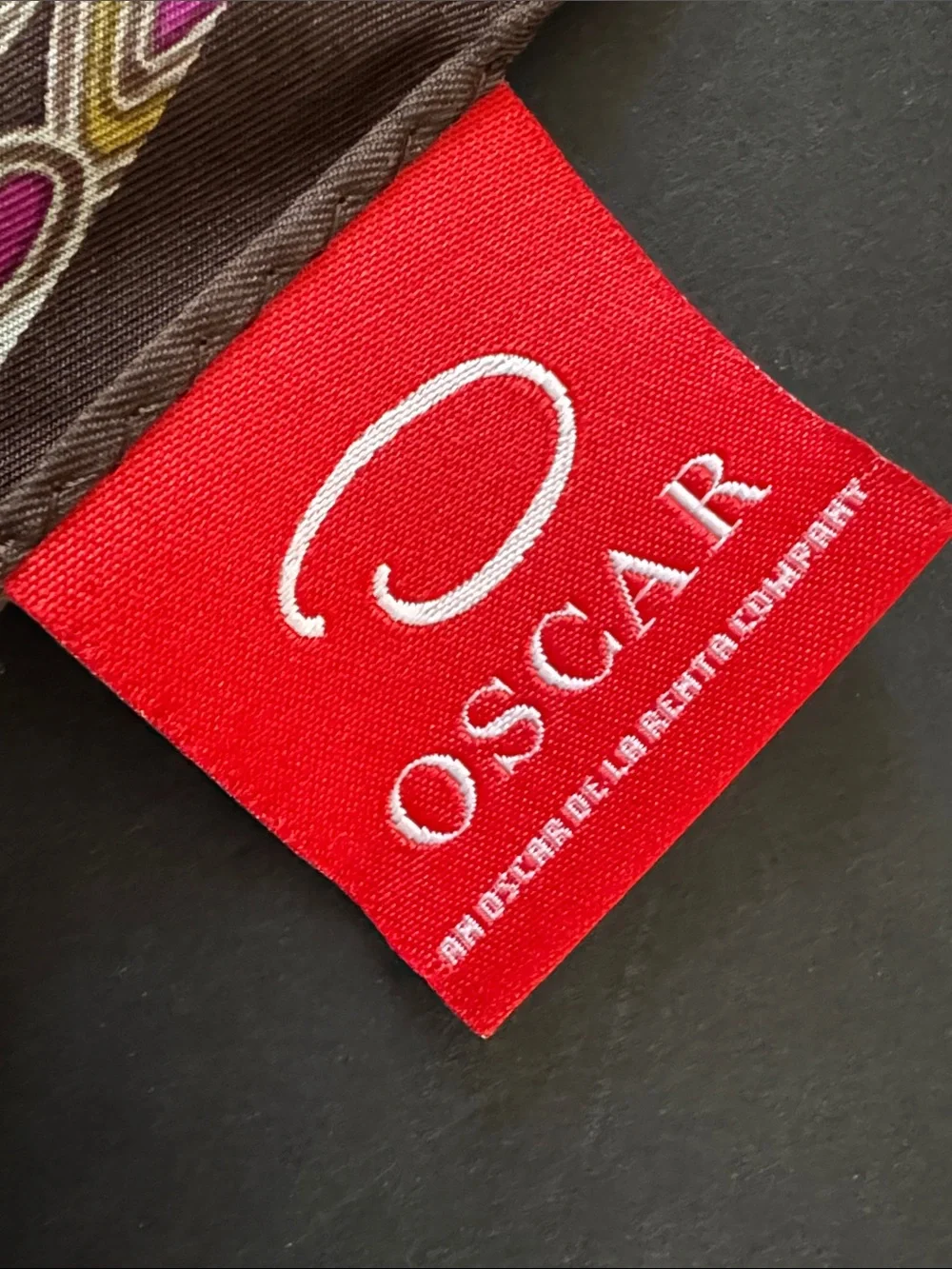 Oscar De La Renta Silk Scarf